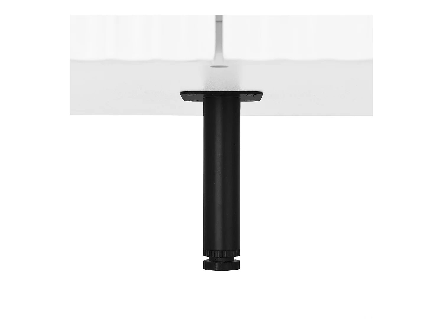 Dressoir 140x38x80 cm met verstelbare en uitneembare tussenschotten van witte spaanplaat voor de eetkamer