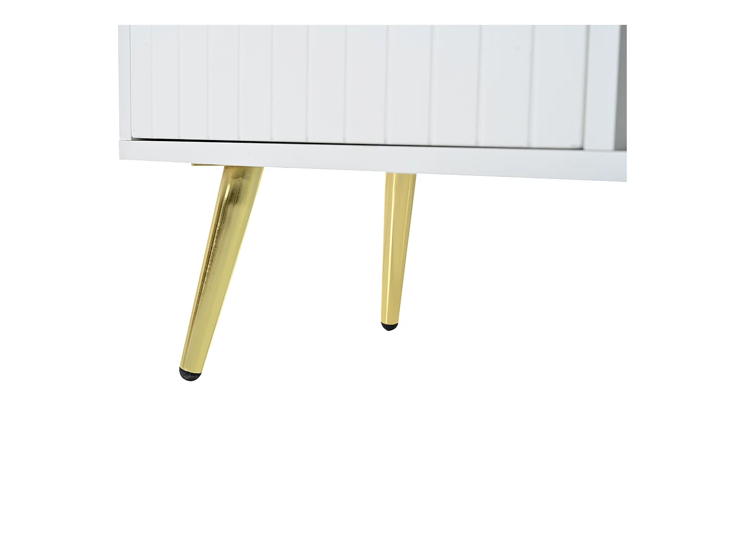 Schoenenkast 100x38x58 cm met vakken, spaanplaat in wit, voor woonkamer