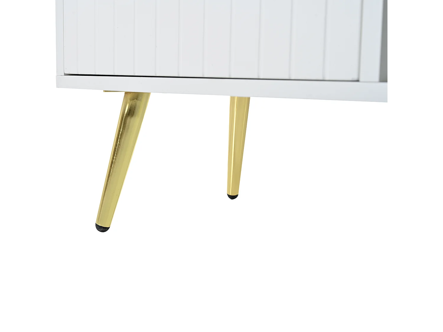 Banc à chaussures 100x38x58 cm, grand rangement, assise rembourrée et dossier, pieds métalliques, panneau de particules blanc