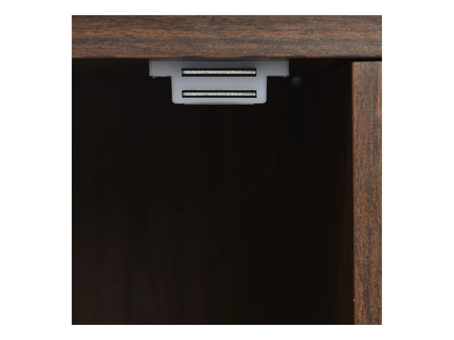 Buffet avec 3 portes 120x38x76.5 cm avec stratifié et petites armoires Matériau en panneaux de particules Couleur naturelle pour cuisine