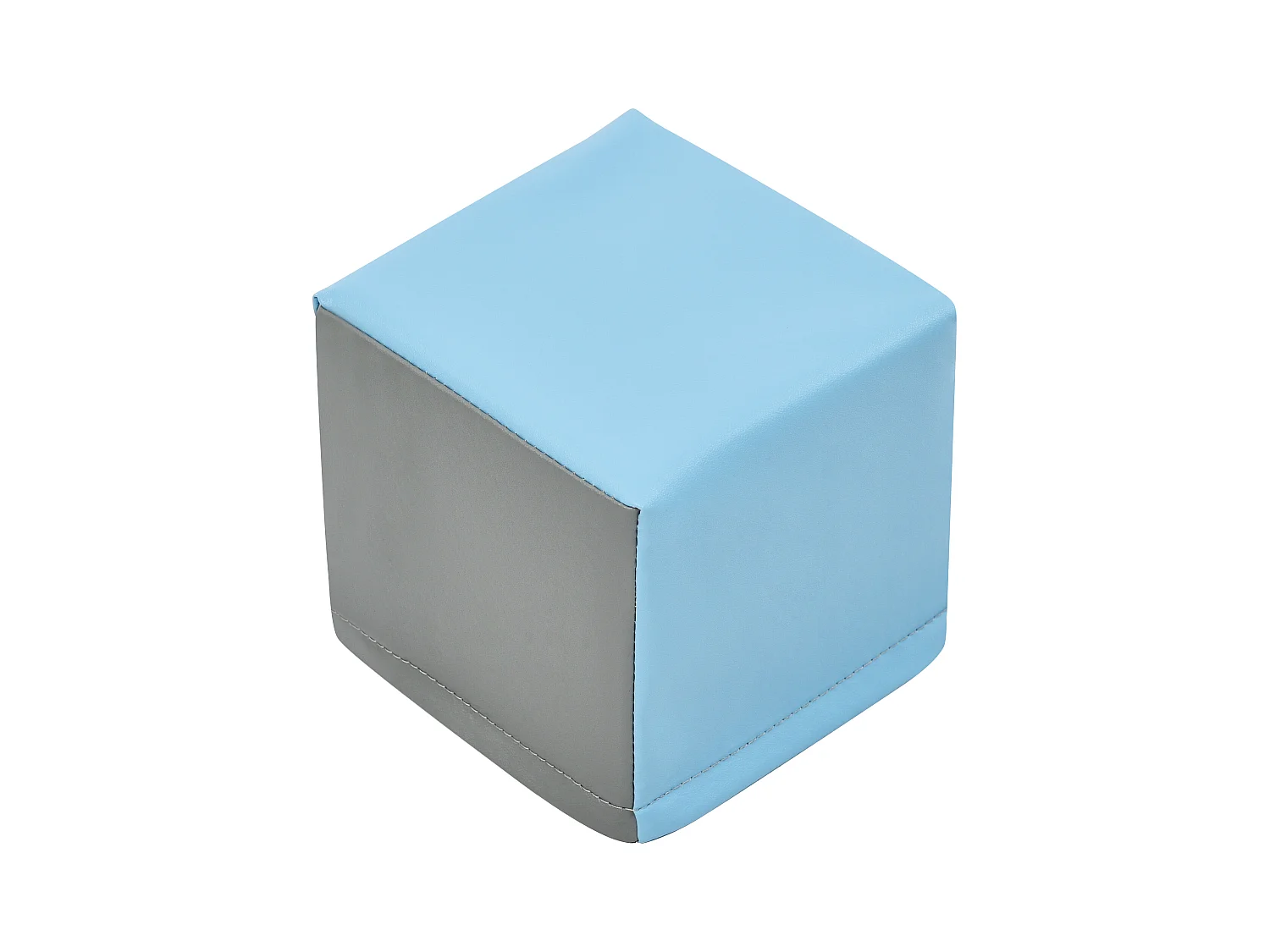 Bouwstenen 78x63x44cm met in totaal 9 stuks trap glijbaan PU balputten en bouwstenen brengen Materiaal PU Blauw