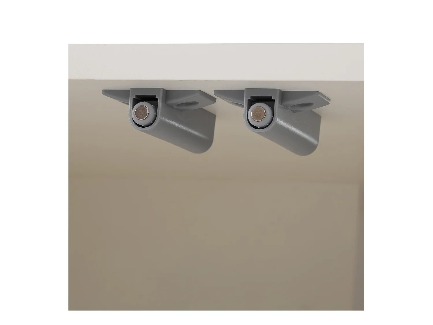 Schoenenkast 90x35x99 cm met verstelbare planken, witte spaanplaat voor woonkamer