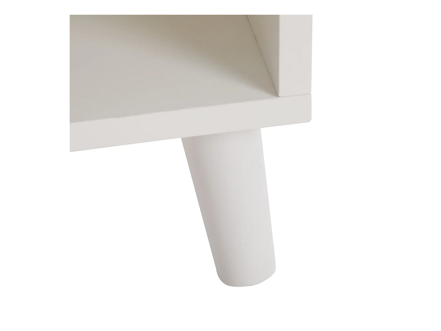 Schoenenkast 90x35x99 cm met verstelbare planken, witte spaanplaat voor woonkamer