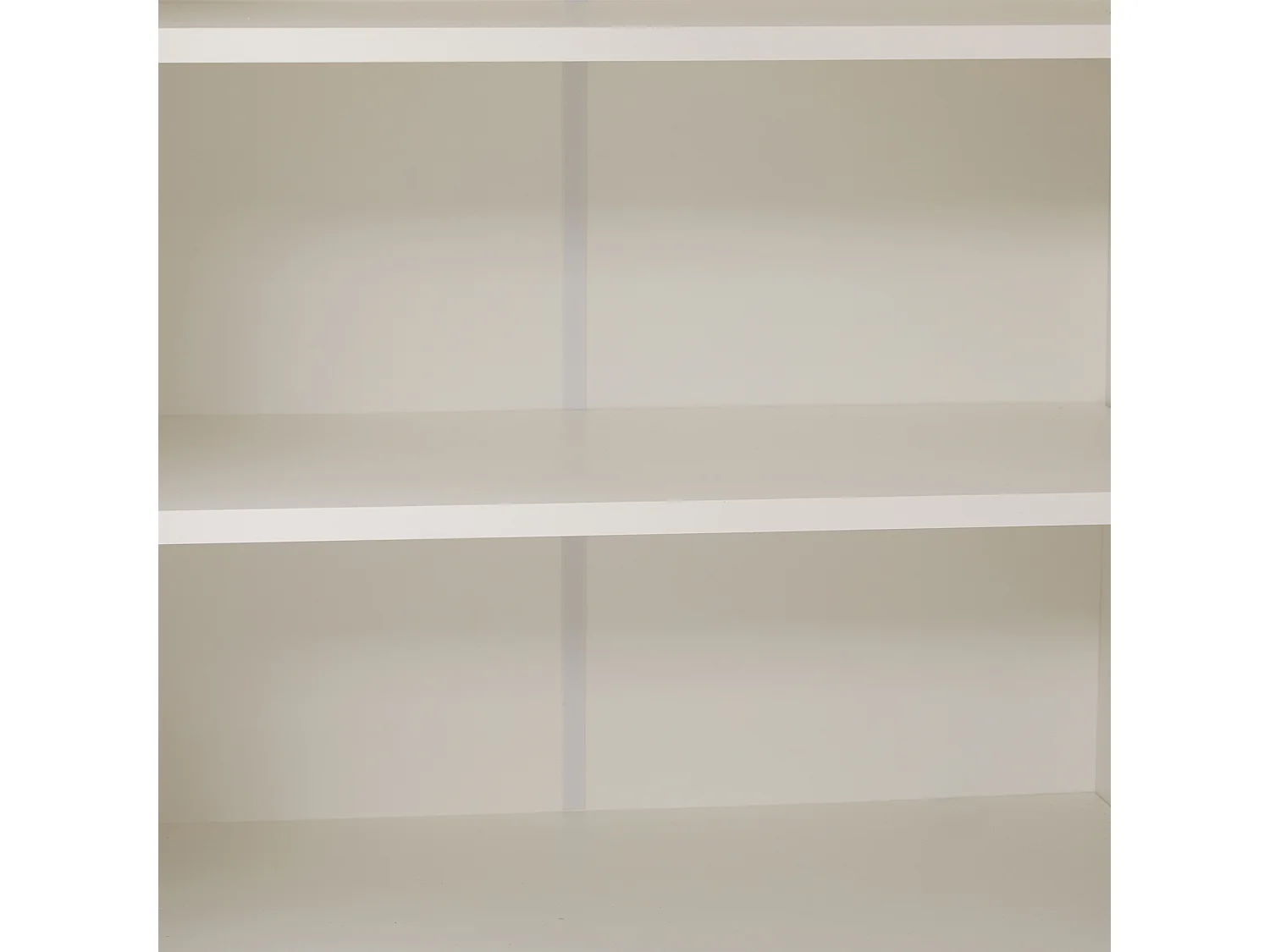 Meuble à chaussures 90x35x99 cm avec étagères réglables panneaux de particules en blanc pour salon