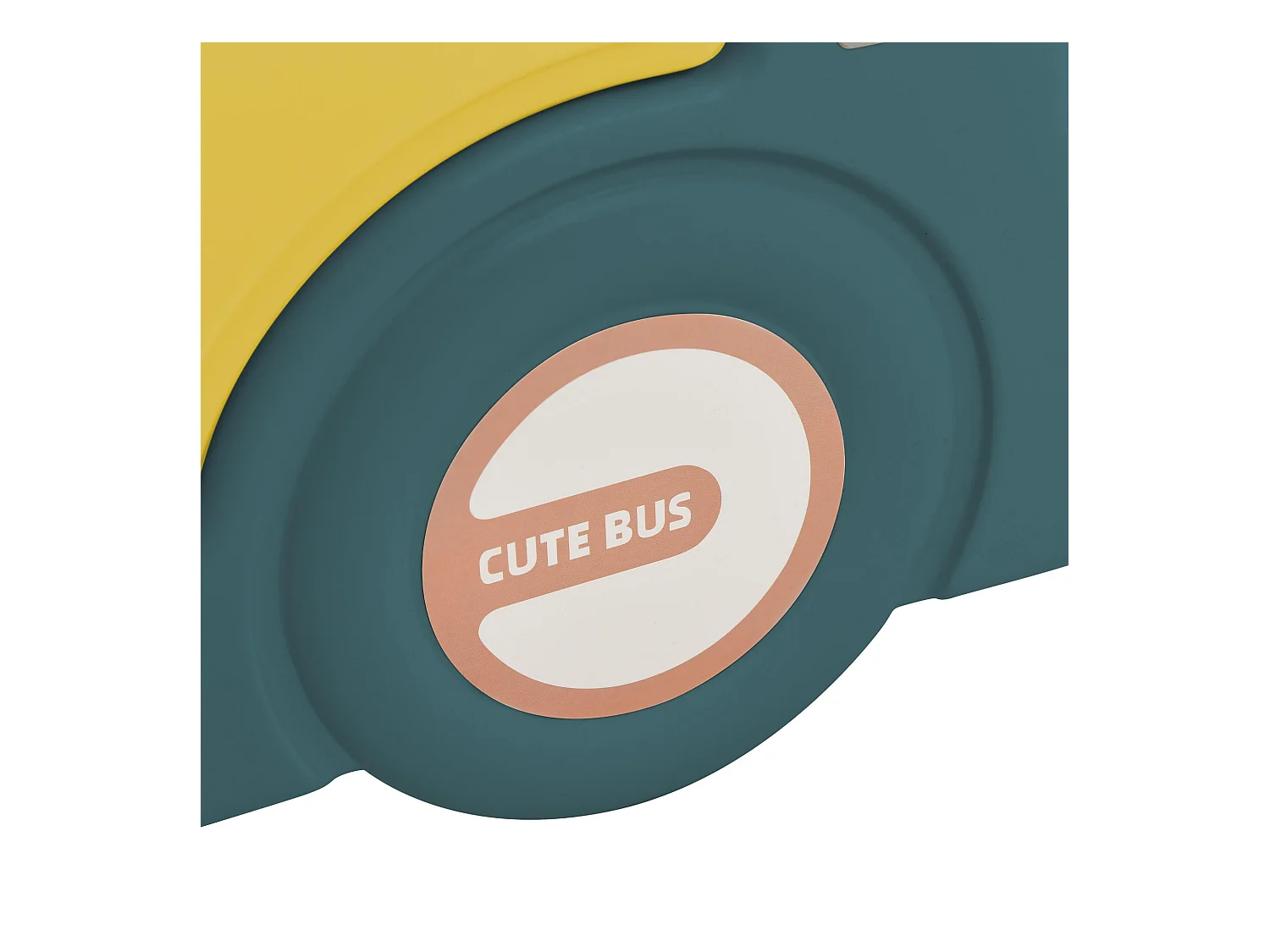 Glijbaan 171x109.9x100cm met 4-in-1 set bus beweegbare ladder basketbalring en bijbehorend basketbal brengen Materiaal HDPE en groente