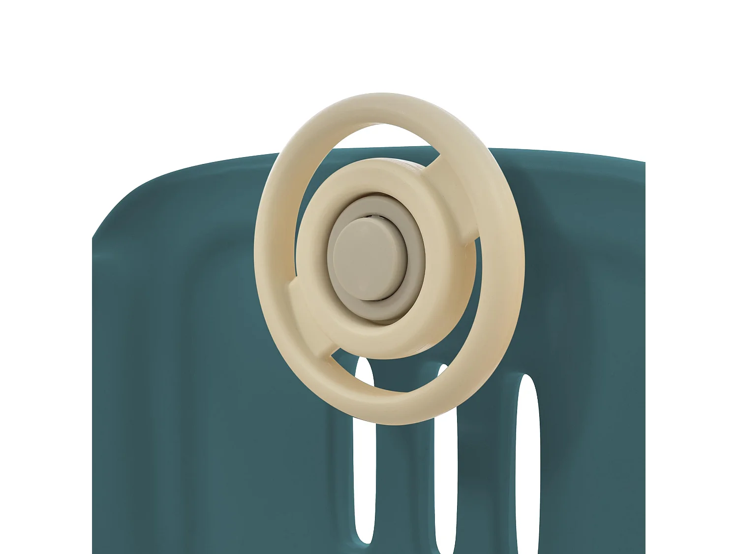 Ensemble de toboggan 171x109.9x100cm 4 en 1 Autobus Échelle mobile Panier de basketball Ballon de basketball inclus HDPE couleur Vert