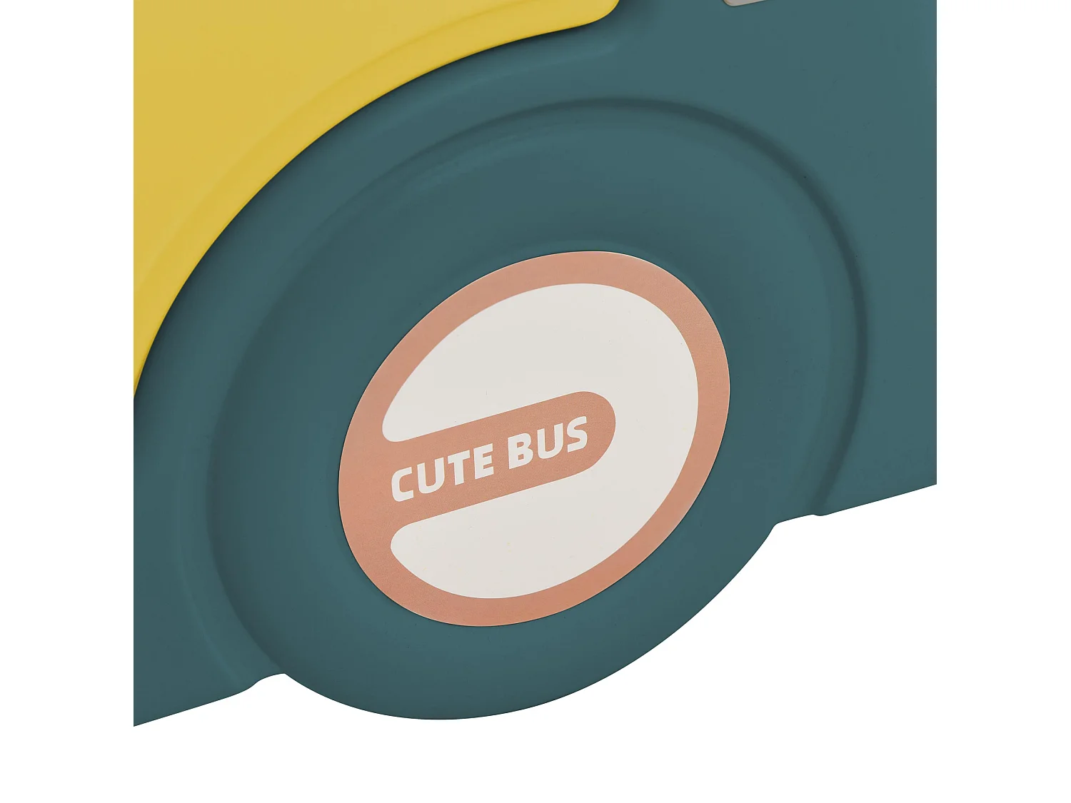 Ensemble de toboggan 171x109.9x100cm 4 en 1 Autobus Échelle mobile Panier de basketball Ballon de basketball inclus HDPE couleur Vert