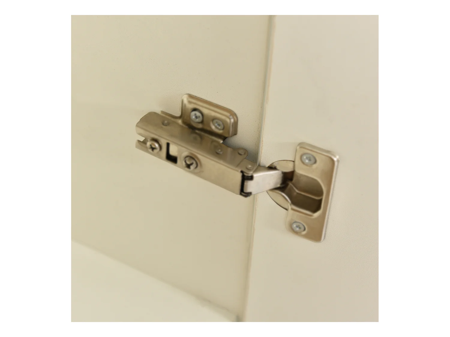 Buffet 140x30x90.5cm LED Multicolore 2 Portes 3 Tiroirs Espace de rangement Matériel MDF Couleur Naturelle