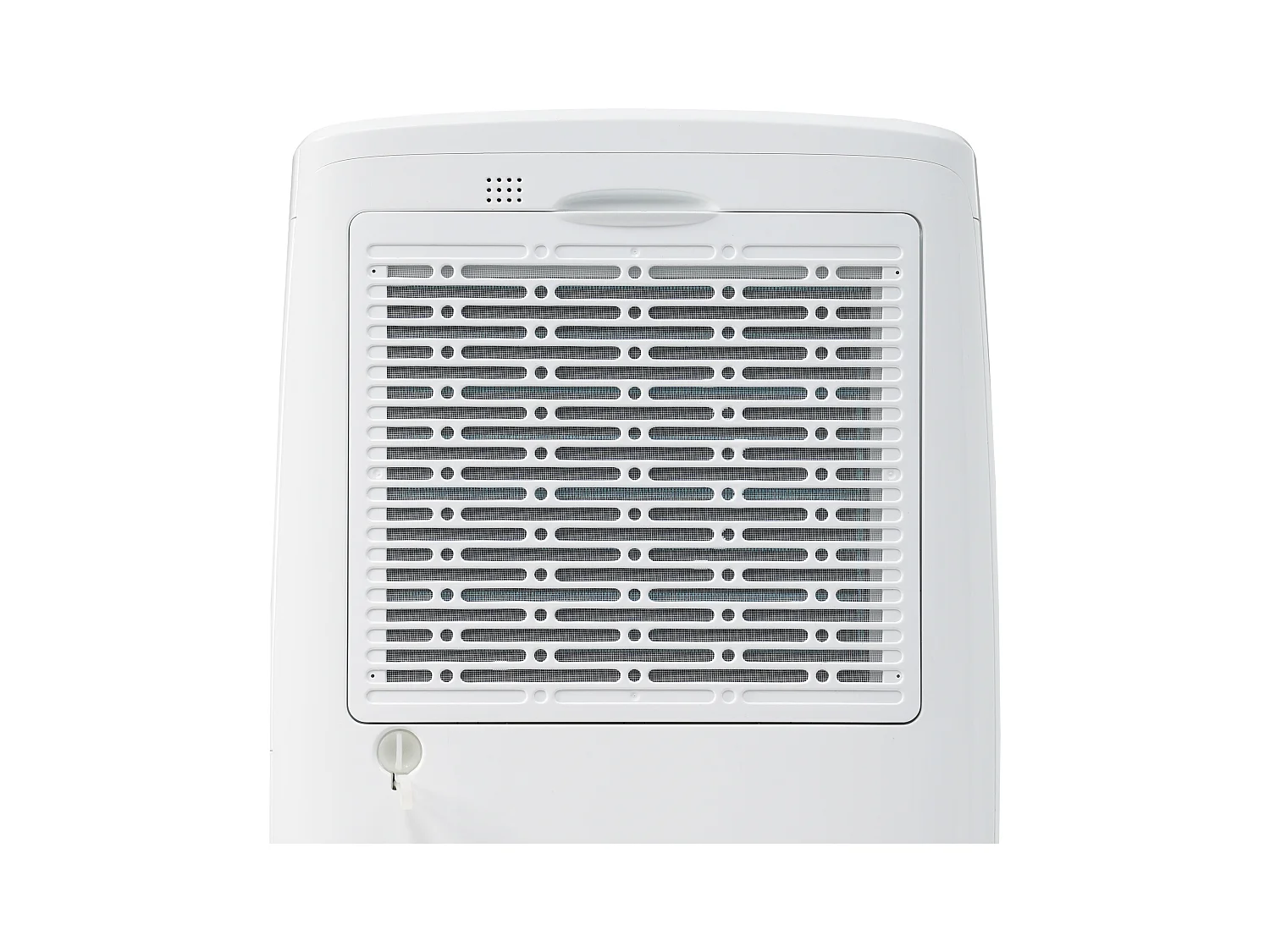 Luchtontvochtiger 29,5x18,5x49,5cm 3 in 1 Ontvochtiging Reiniging Drogen 1,5L Tank 24u Timer LED Display Plastic Blanchelan