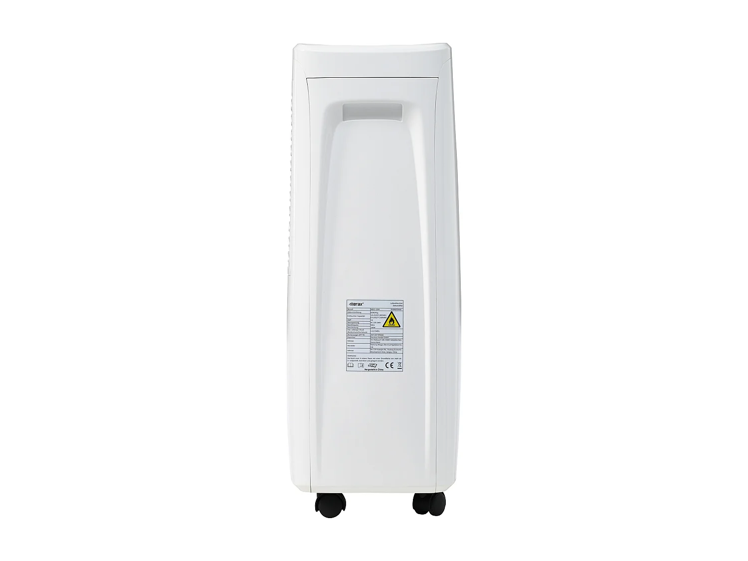 Déshumidificateur 29.5x18.5x49.5cm 3 en 1 Déshumidification Purification Séchage 1.5L Réservoir Timer 24h Écran LED Plastique Blanc