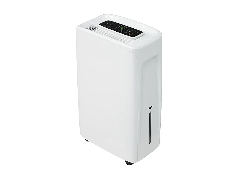 Déshumidificateur 49.5x29.5x18.5 cm, 12 L jour, minuterie 1 24 h, 3 modes, filtre, plastique blanc