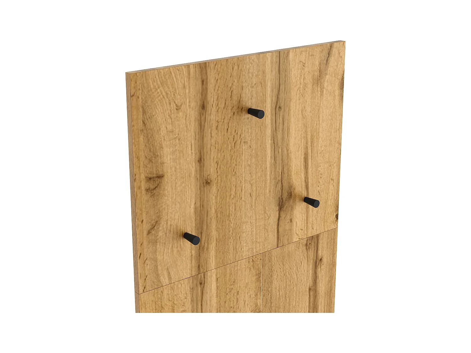 Garde-robe 68x38x180 cm avec tiroirs et séparateurs réglables panneaux de particules en Couleur naturelle pour salon