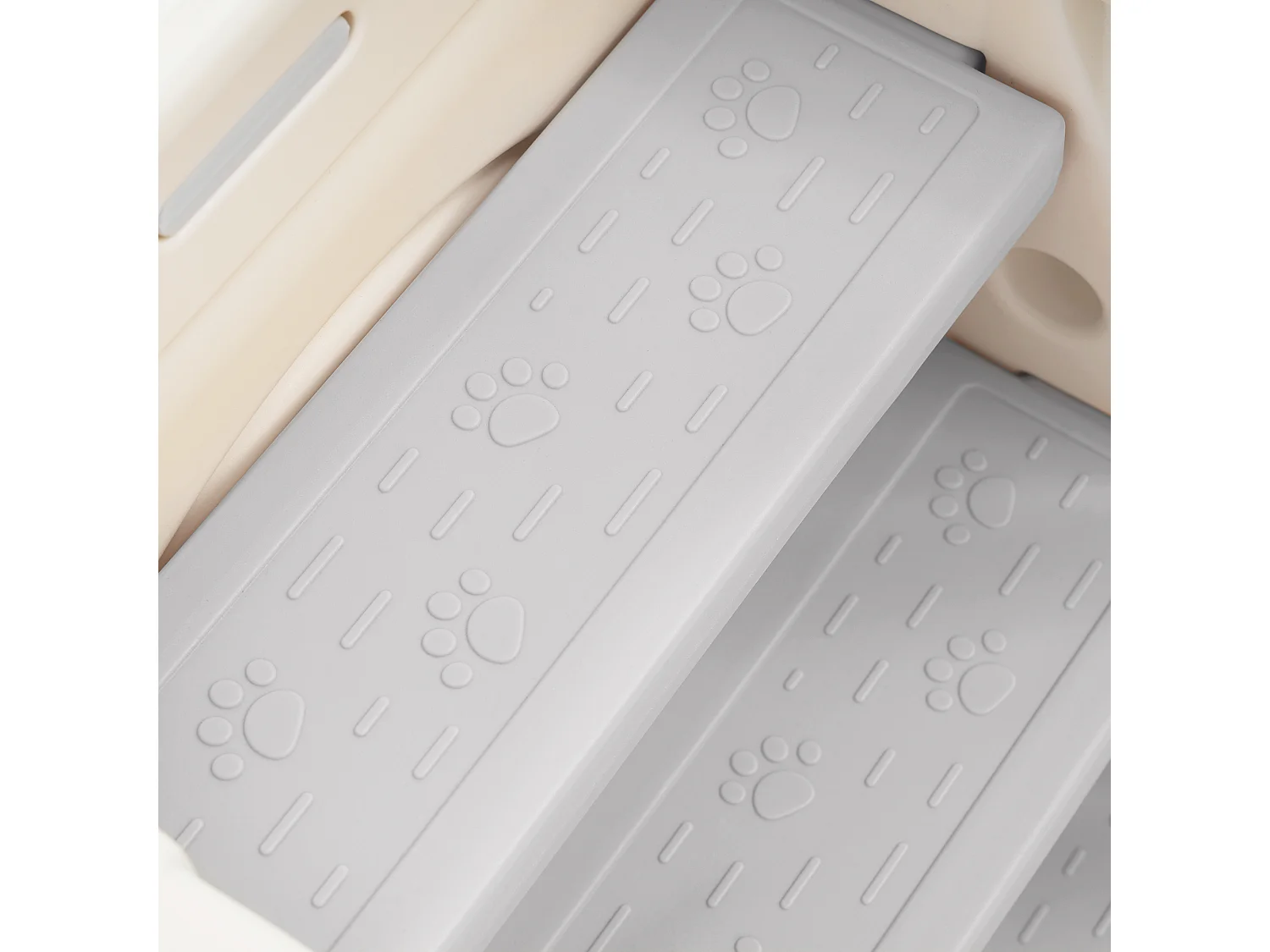 Ensemble de toboggan 184x179x103cm 5 en 1 Toboggan enfant Escalade Balançoire Panier de basketball Matériel HDPE Gris