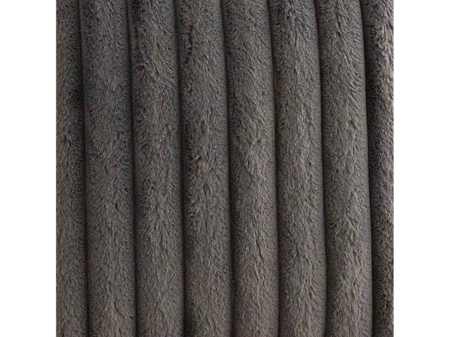 Lot 2 housses de coussin 50x50 cm peluche velours décoratif doux canapé lit (Sans rembourrage)