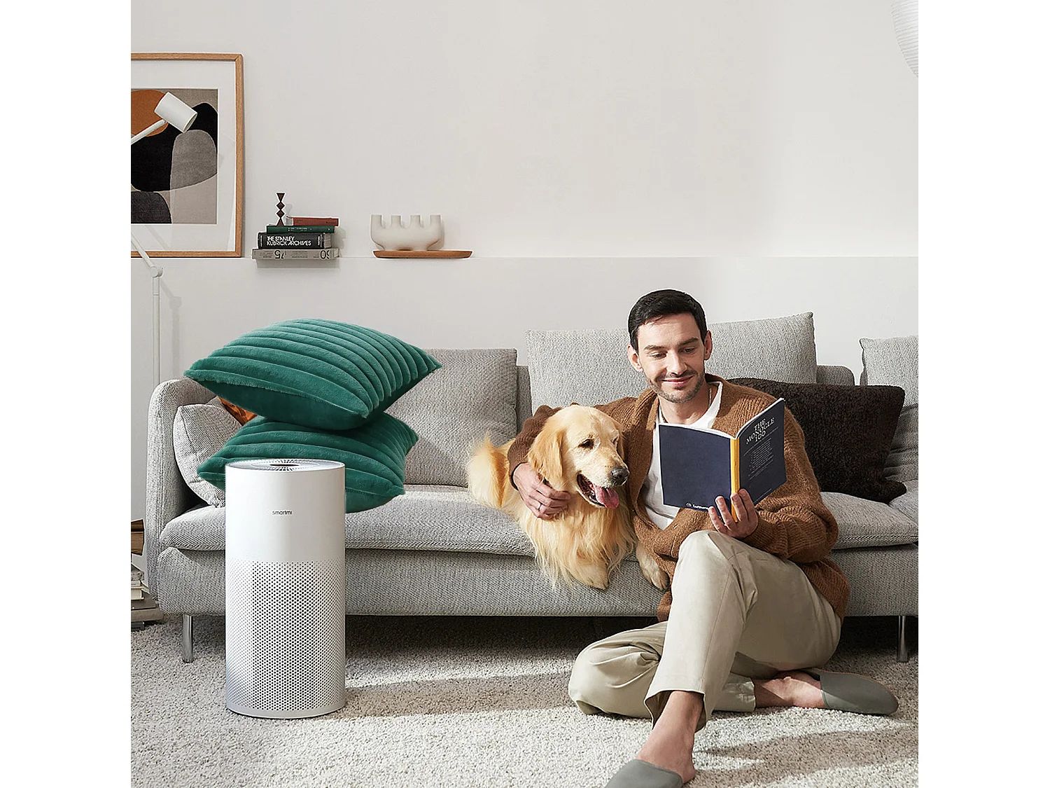 Lot 2 housses de coussin 45x45cm peluche doux décoratif vert foncé canapé lit (Sans rembourrage)