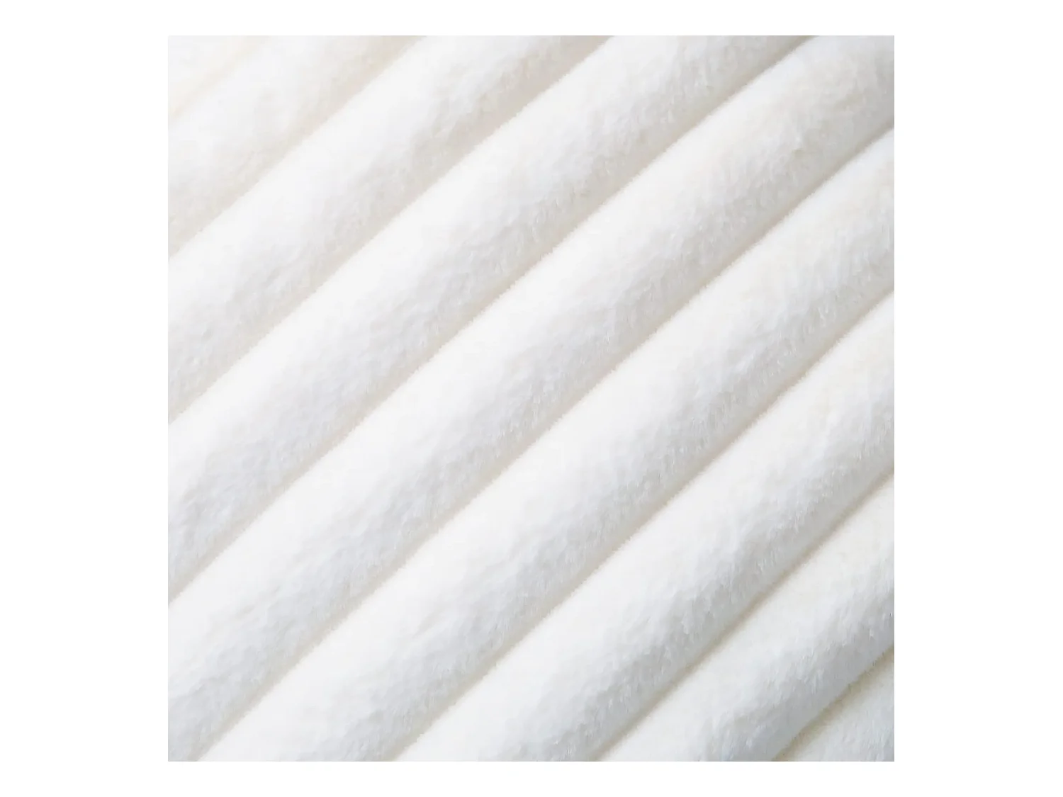 Lot 2 housses de coussin 30x50cm décoratif blanc canapé lit (Sans rembourrage)