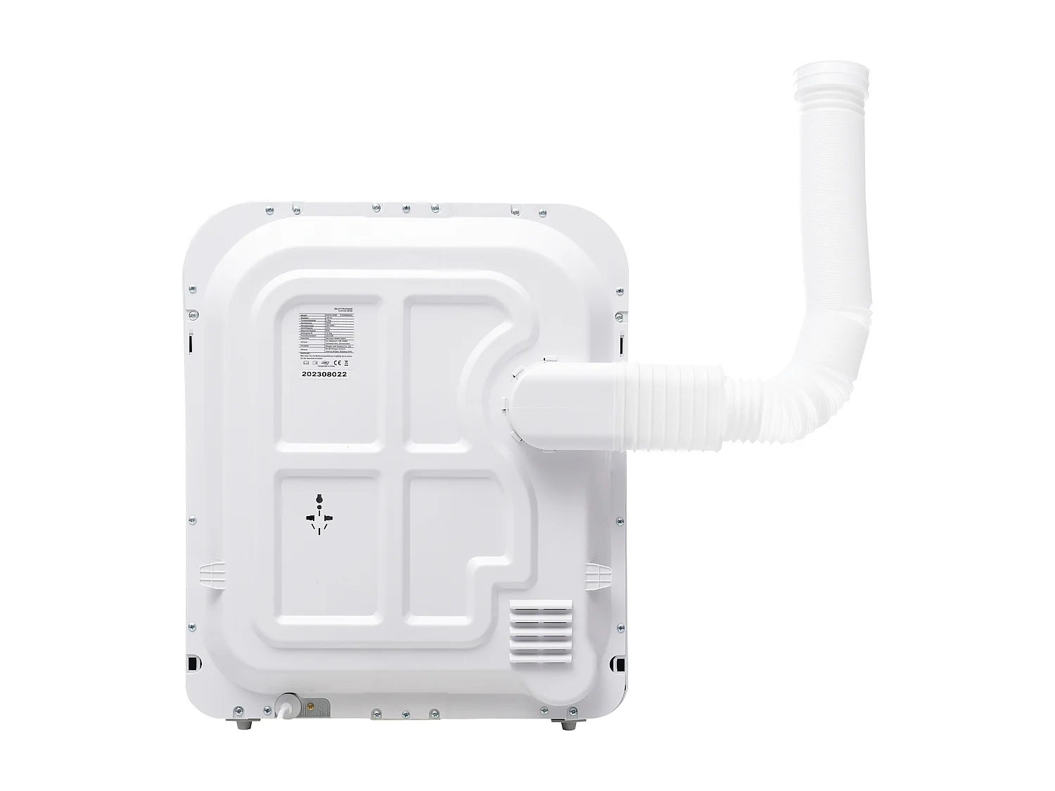 Armoire de séchage 49.5x43.5x59.5cm Montage mural Cinq programmes Avec chauffage Matériel ABS Blanc