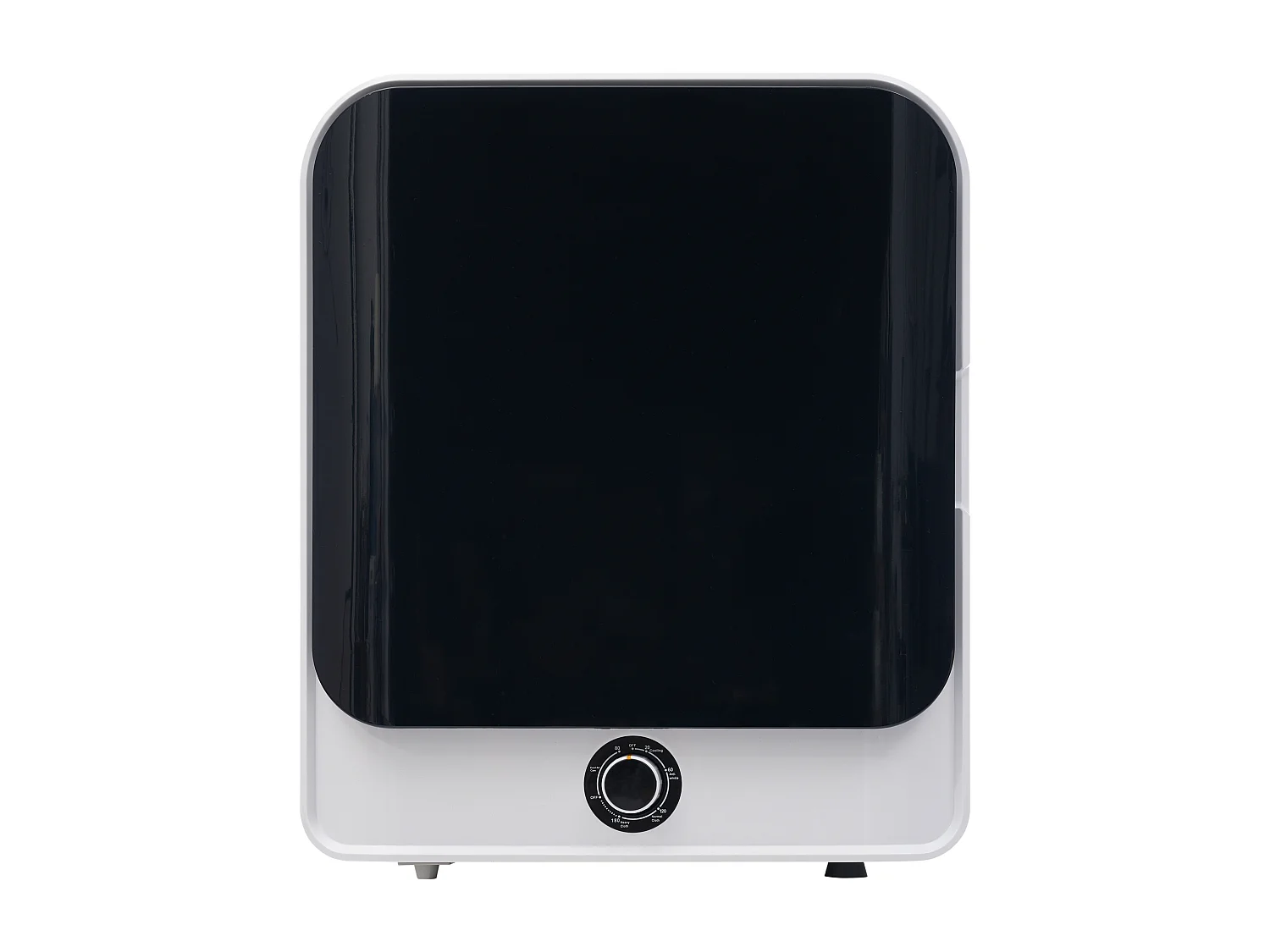 Sèche linge 49.5x43.5x59.5 cm, 5 programmes, protection contre la surchauffe, fixation murale, ABS et inox, blanc