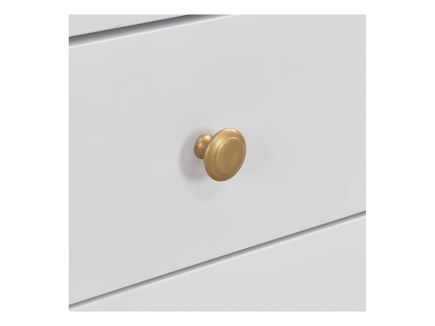 TV-meubel 175x30x46 cm met vier lades en twee opbergkasten MDF-materiaal in wit voor woonkamer