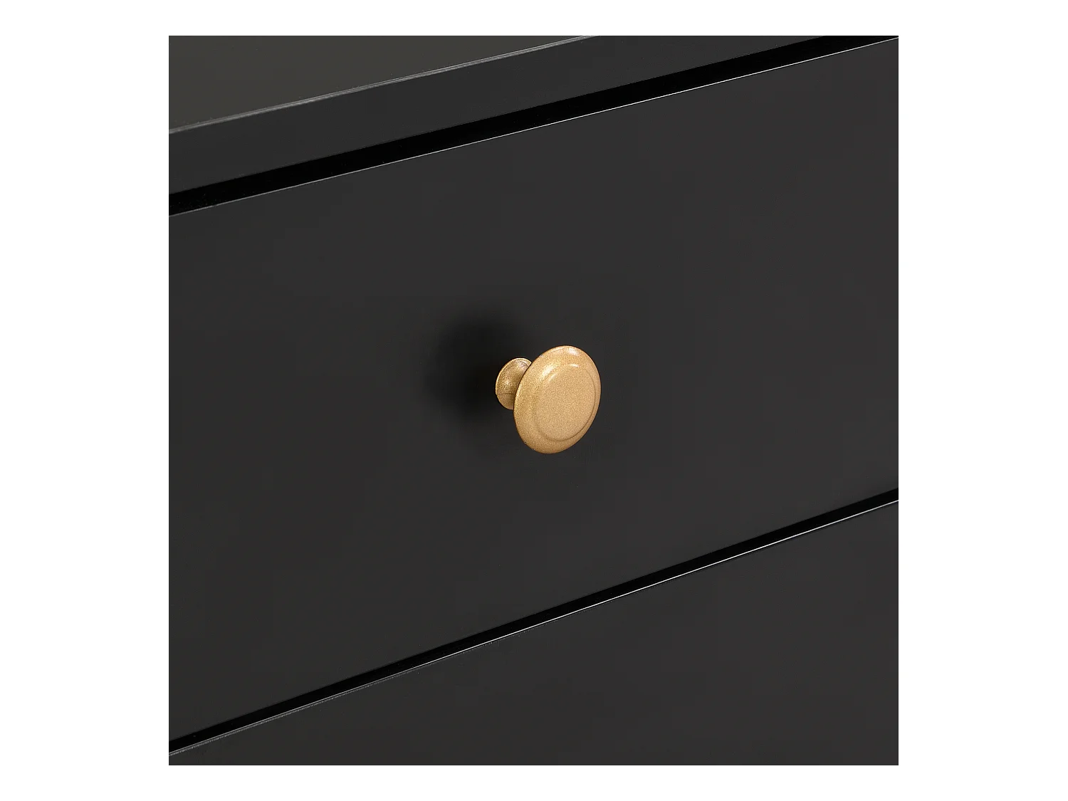 TV-meubel 175x30x46 cm met vier lades en twee opbergkasten MDF-materiaal in zwart voor woonkamer