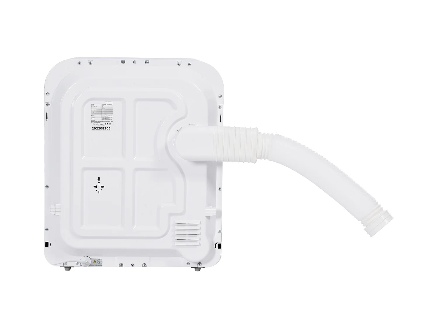 Armoire de séchage 49x39x59cm Trois filtres Cinq programmes Montage mural Matériel ABS Blanc