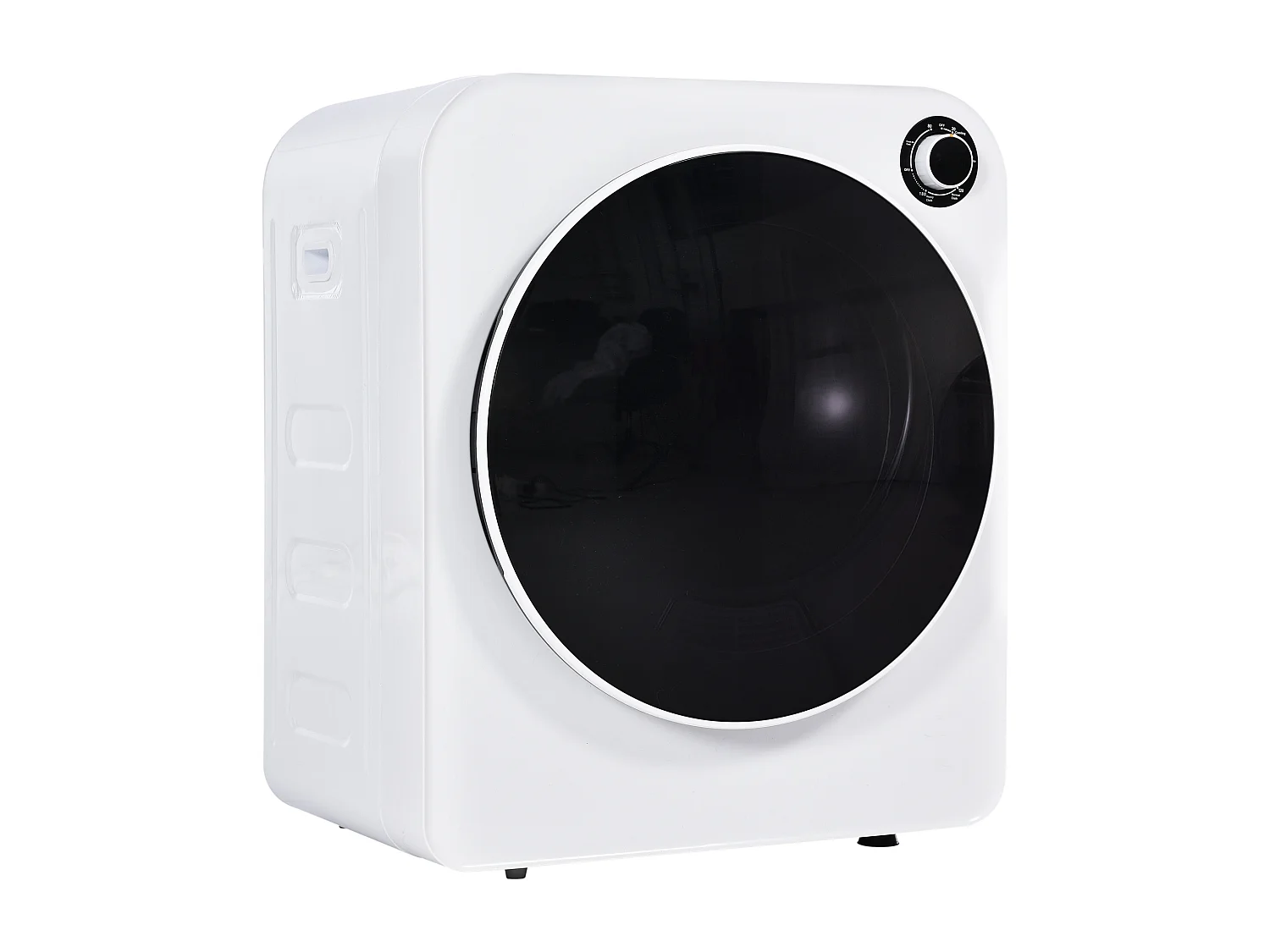 Sèche linge 49x(34.5+4.5)x59 cm, 5 programmes, montage mural possible, ABS, blanc