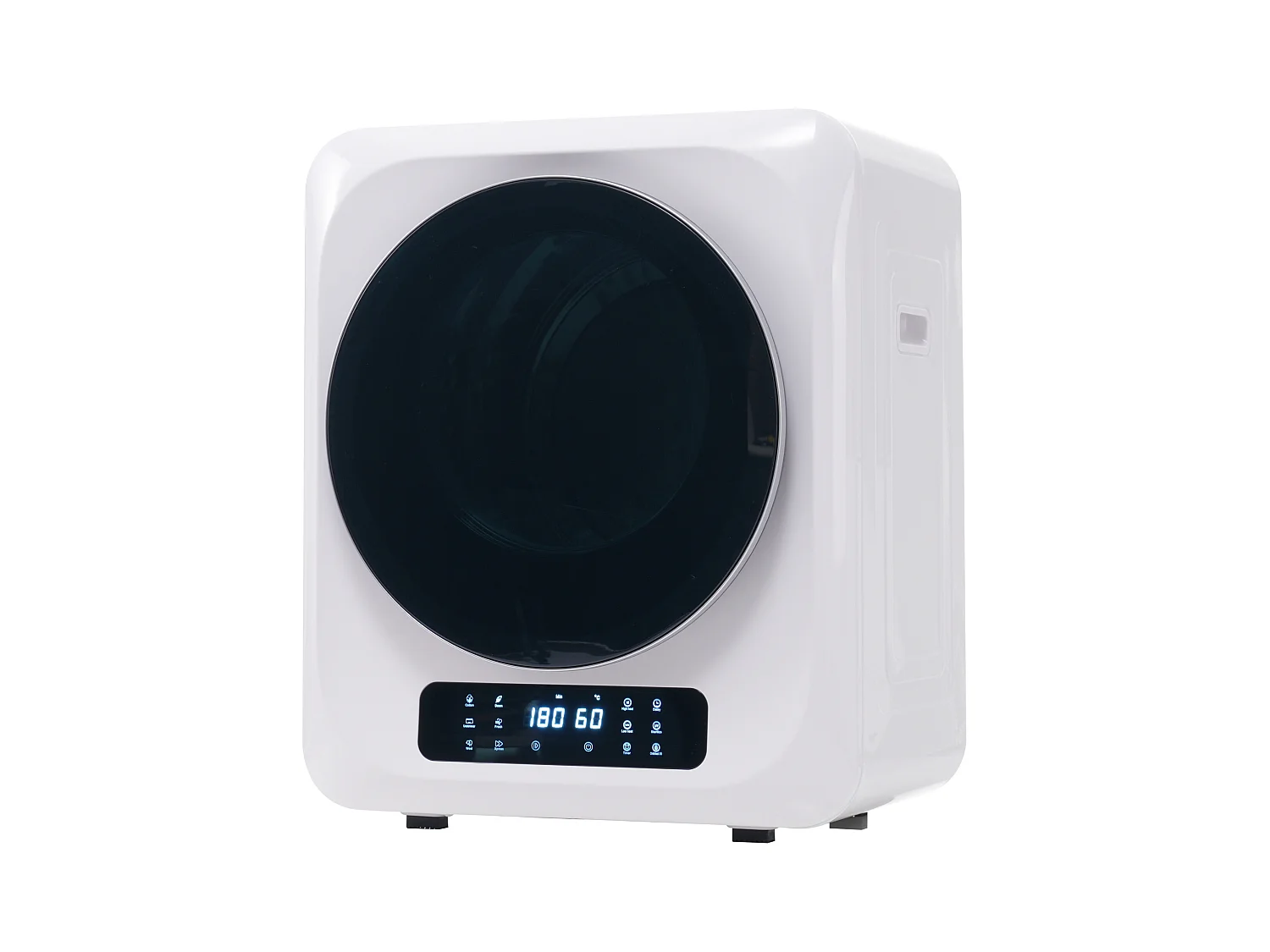 Armoire de séchage 48x40x58cm 850W Six modes de séchage Lampe UV à désinfecter Montage mural Écran LED Plastic Matériel blanc