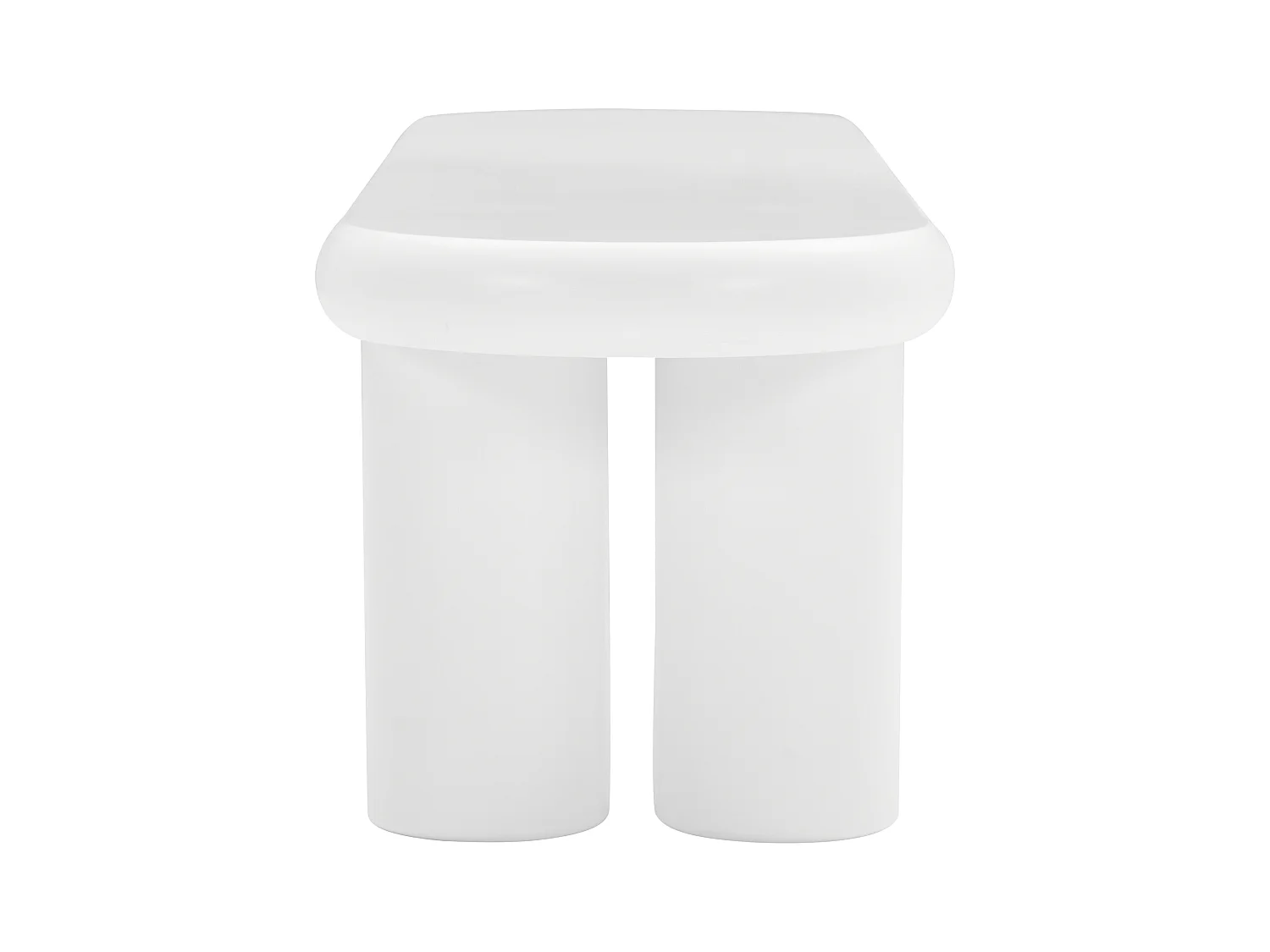 TV-kast 160x40x40cm modern minimalistisch 4 poten wit voor woonkamer