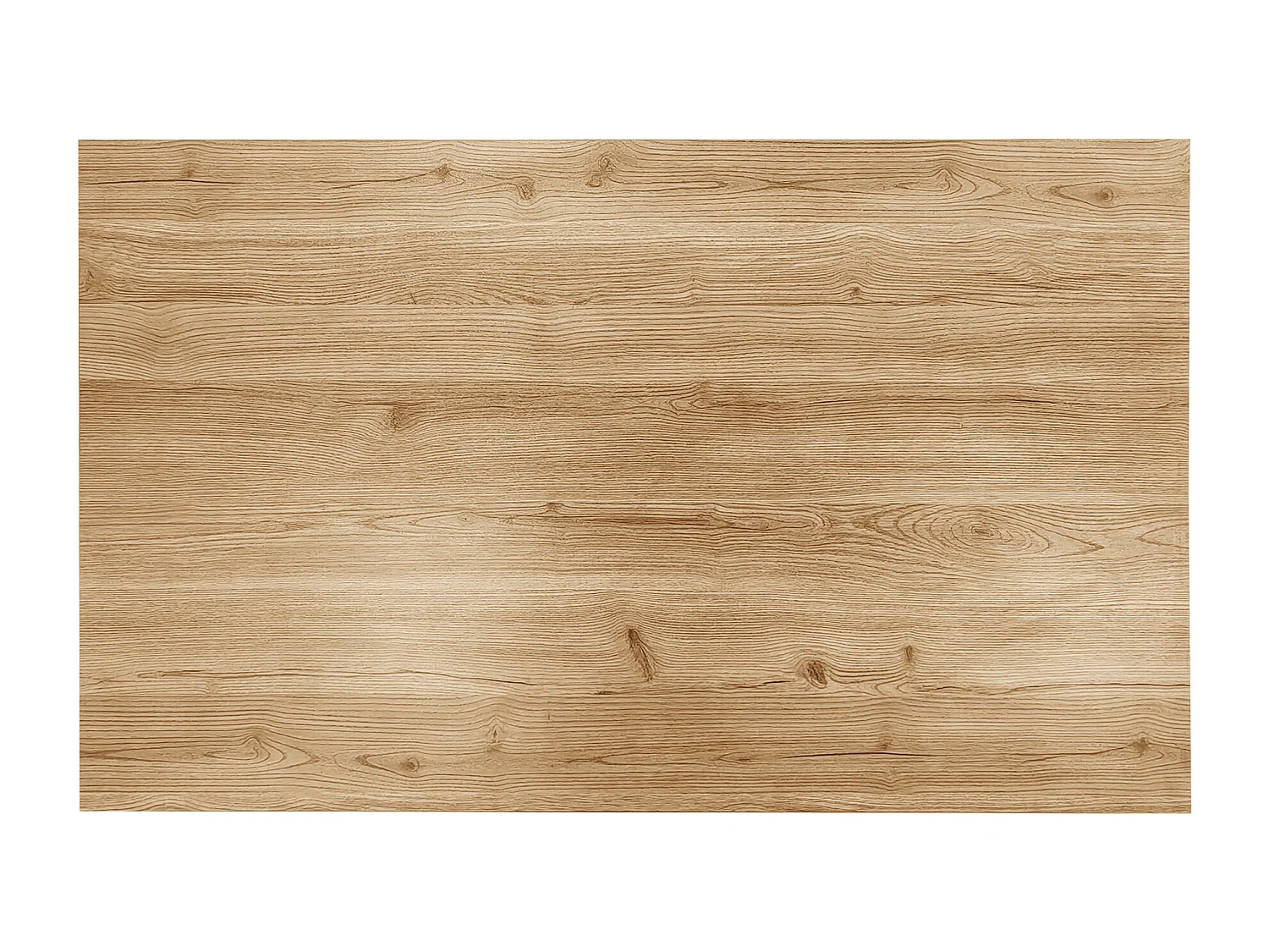 Table basse 100x60x45cm Compartiment de rangement et Espace de rangement Panneau de particules Couleur naturelle pour salon