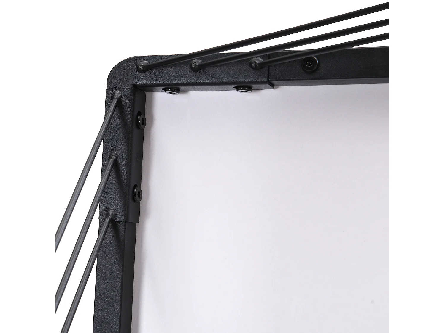 Lot de 2 tables basses 60x60x45cm+45x45x40cm effet marbre brillant pieds réglables Noir + Blanc