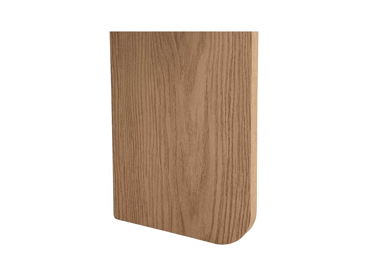 Set van 2 in elkaar passende salontafels 120x70x45,5 cm In elkaar passend design van grote en kleine tafels MDF Natuurlijke kleur en wit