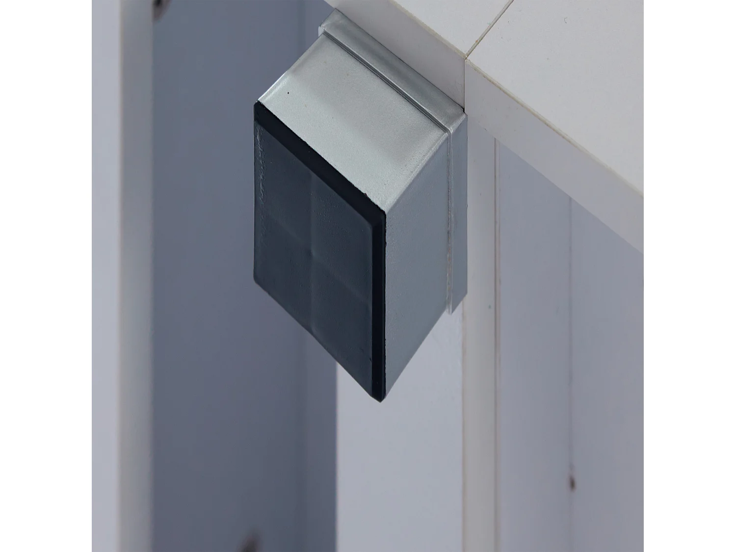 Table basse LED blanche avec commande application multifonction Blanc pour salon bureau et fête