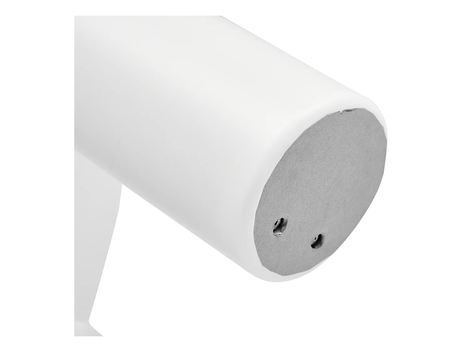 Moderne salontafel met 4 stabiele poten en ronde rand in wit