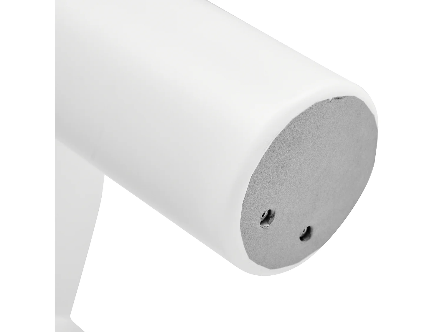 Moderne salontafel met 4 stabiele poten en ronde rand in wit