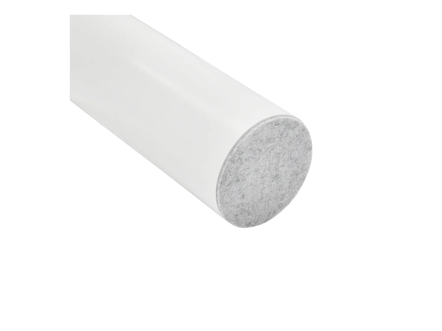 Salontafel 113x58x405cm onregelmatig botvormig MDF-blad en PVC-poten Wit voor woonkamer