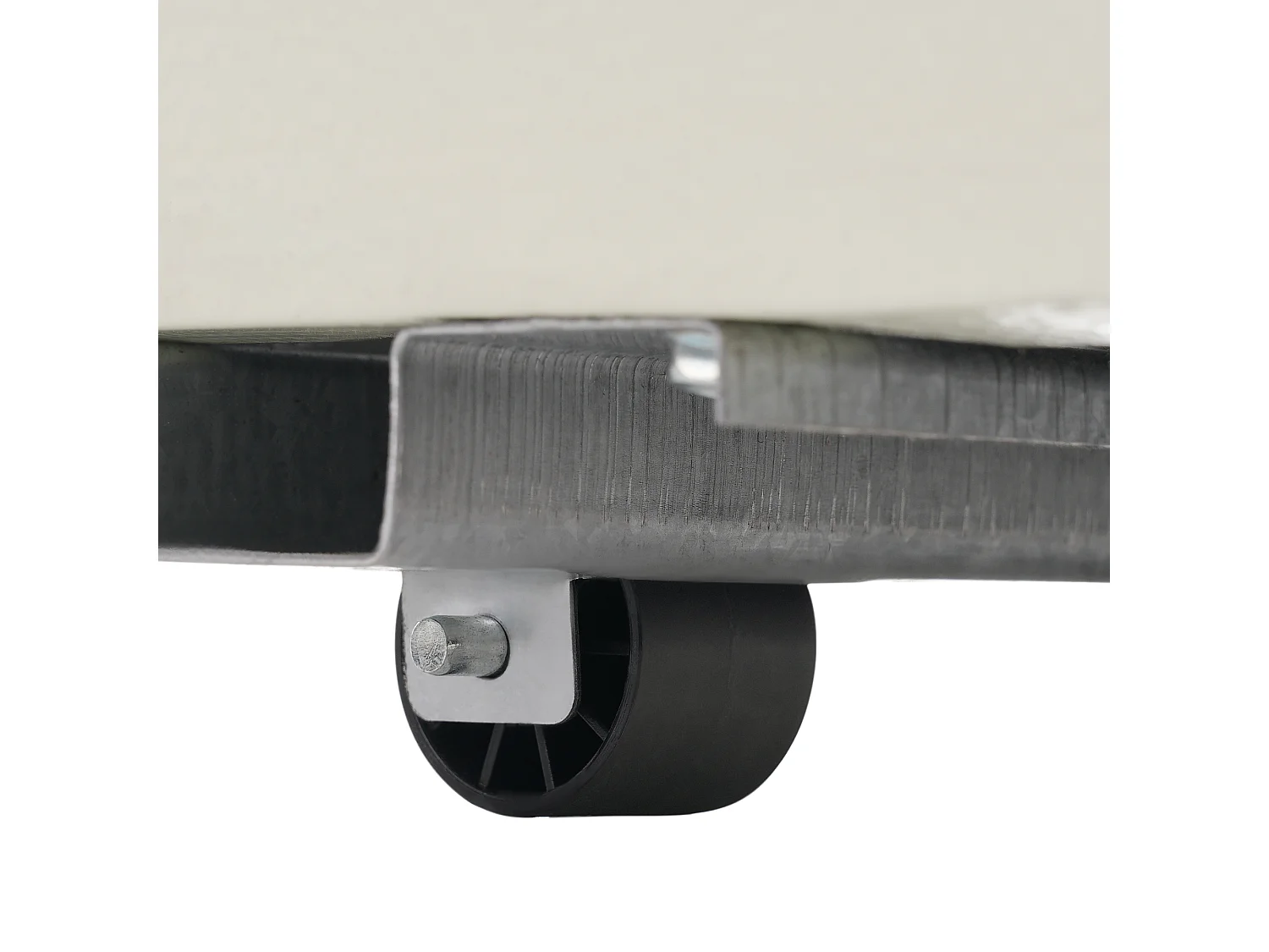 Réfrigérateur 46x45x91 cm, double porte, compartiment congélateur 21 L, étagères réglables, fer et plastique, blanc