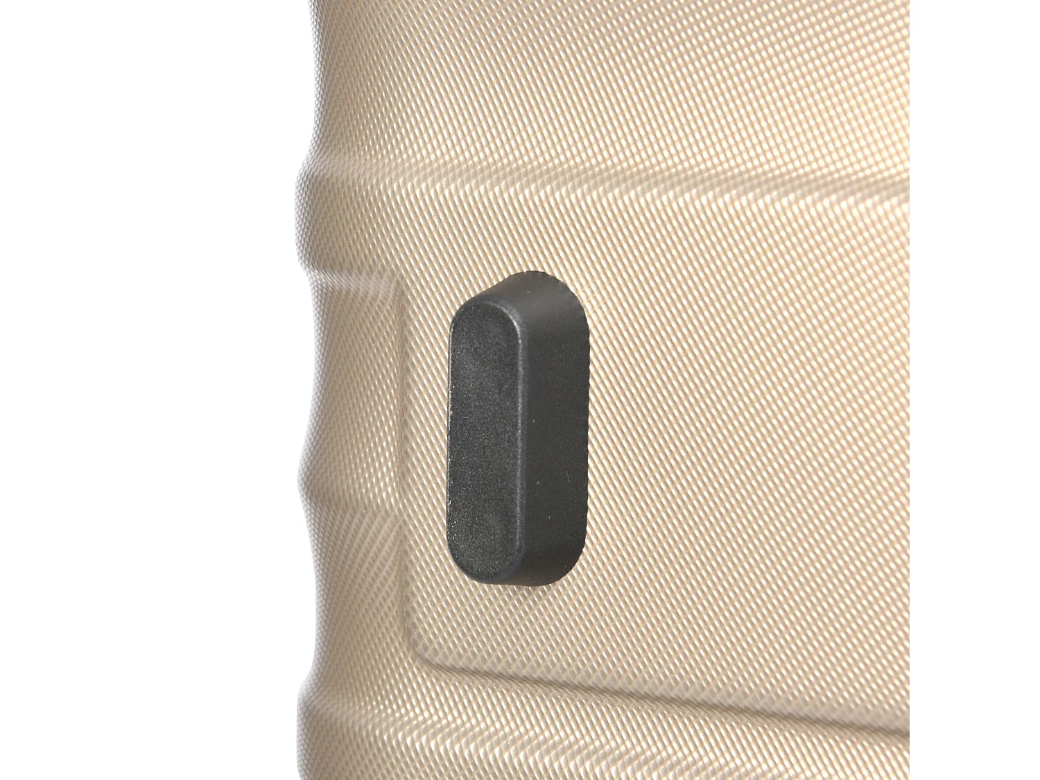 Bagage à main à coque rigide 50x31x76.5cm Trois tailles Cadenas TSA Etanche Poignée télescopique Matériel ABS Gris