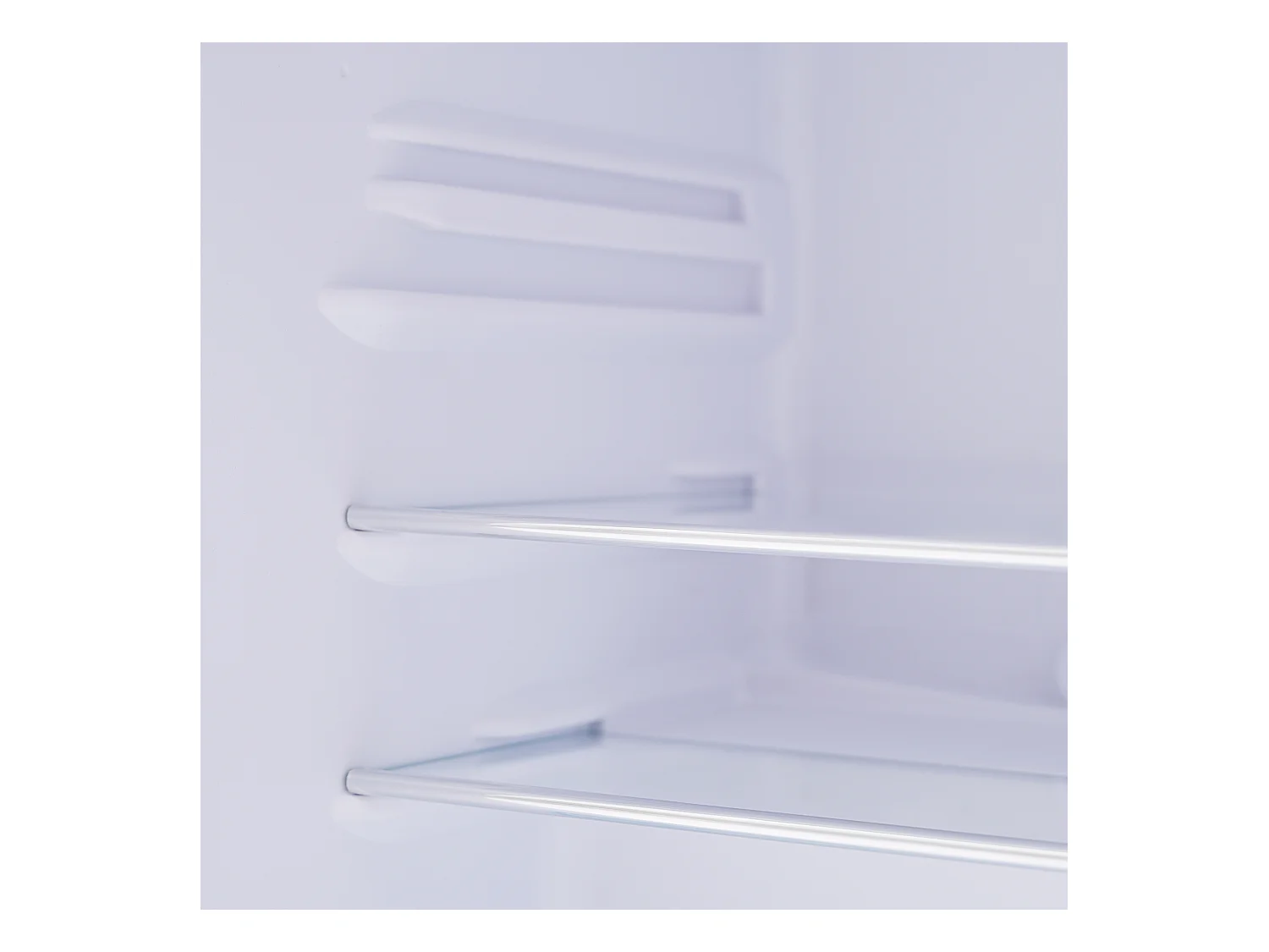 Réfrigérateur 46x45x91cm 2 Portes 72L Total 21L Congélateur LED Espace de rangement Matériel Iron et Noir