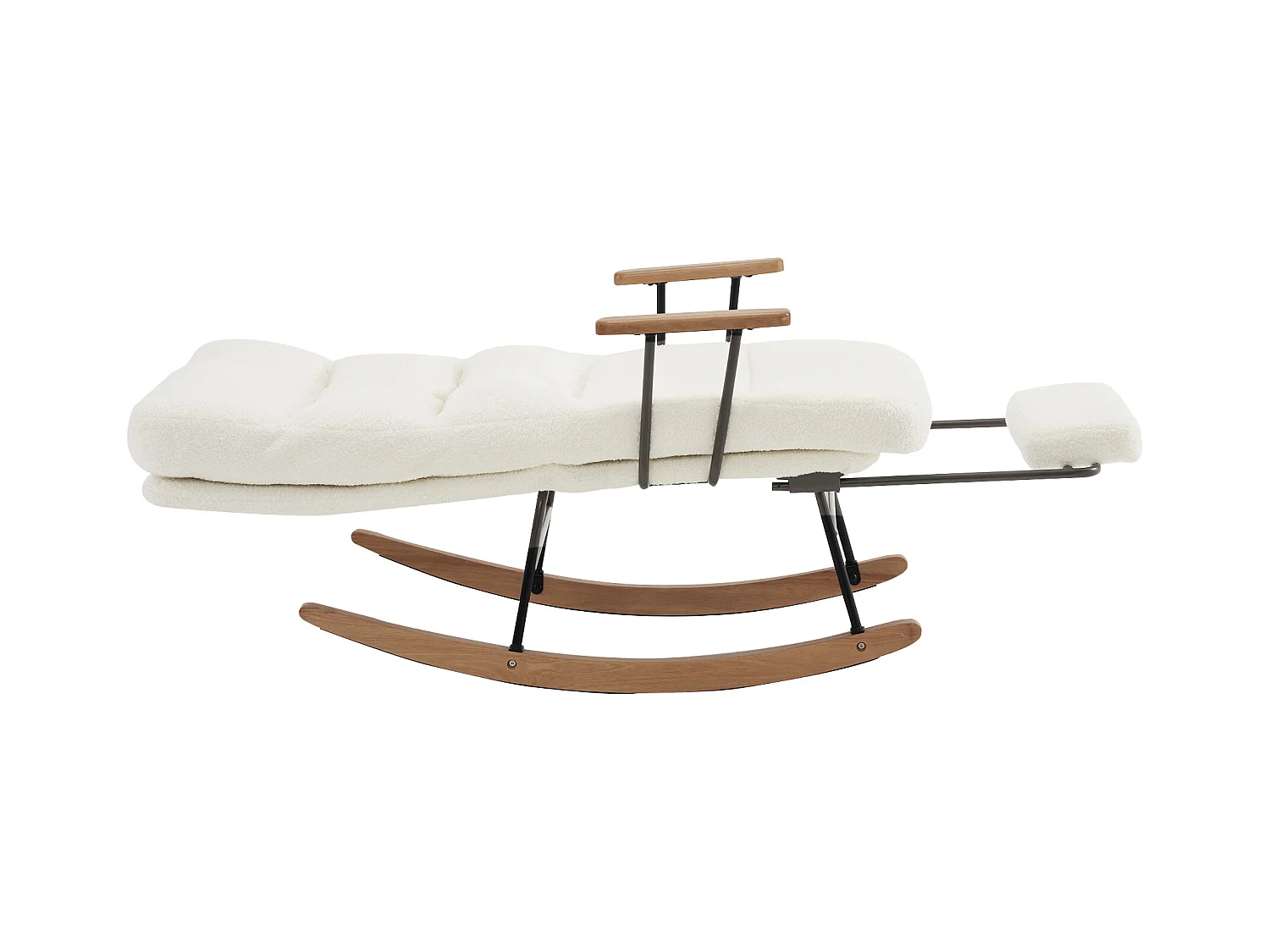 Schommelstoel zwaartekrachtverstellingsmechanisme voetensteun veilige kanteling voor woonkamer