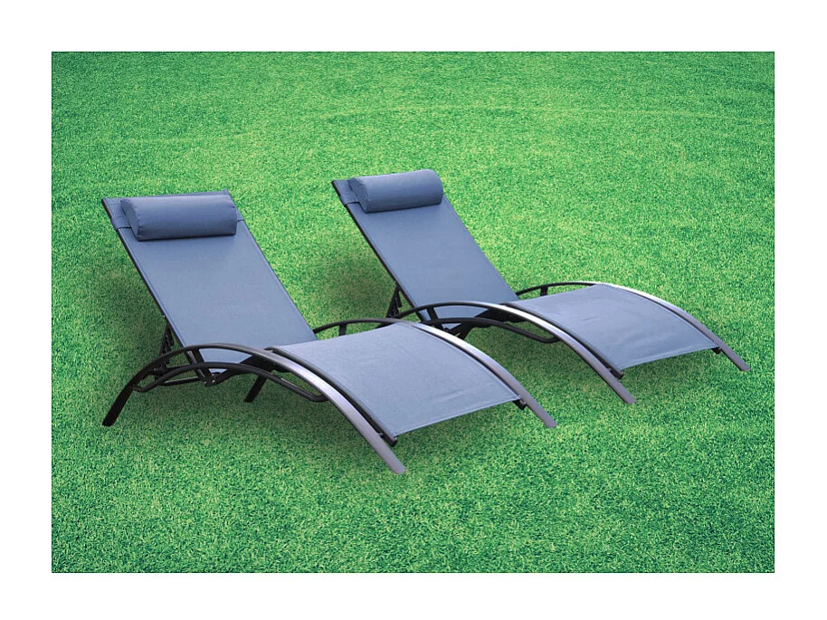 Keter Bains de soleil monaco bleu lavande (lot de 2) - 35-700949