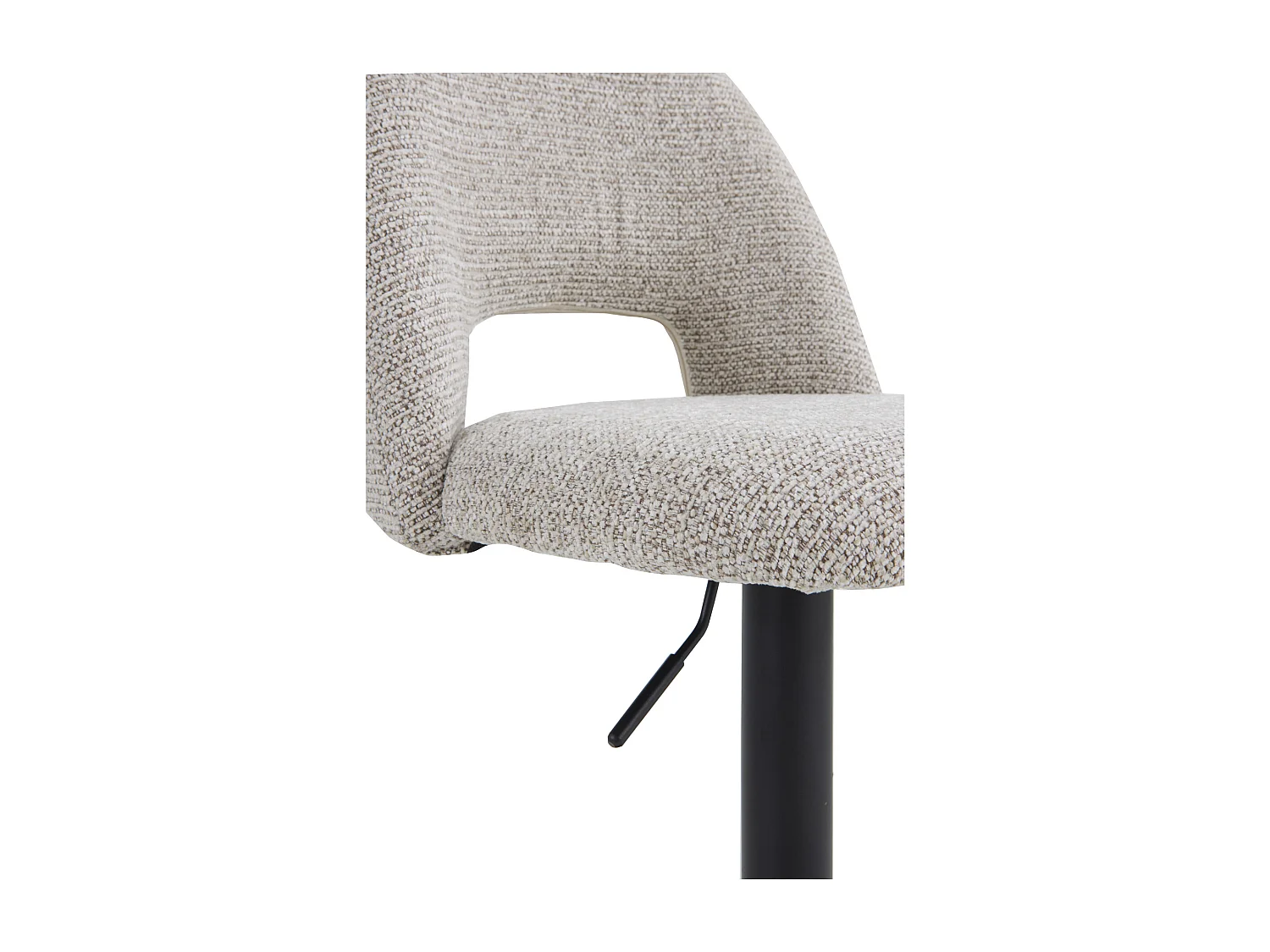 Pack de 2  taburetes, tapizados en chenilla color marrón