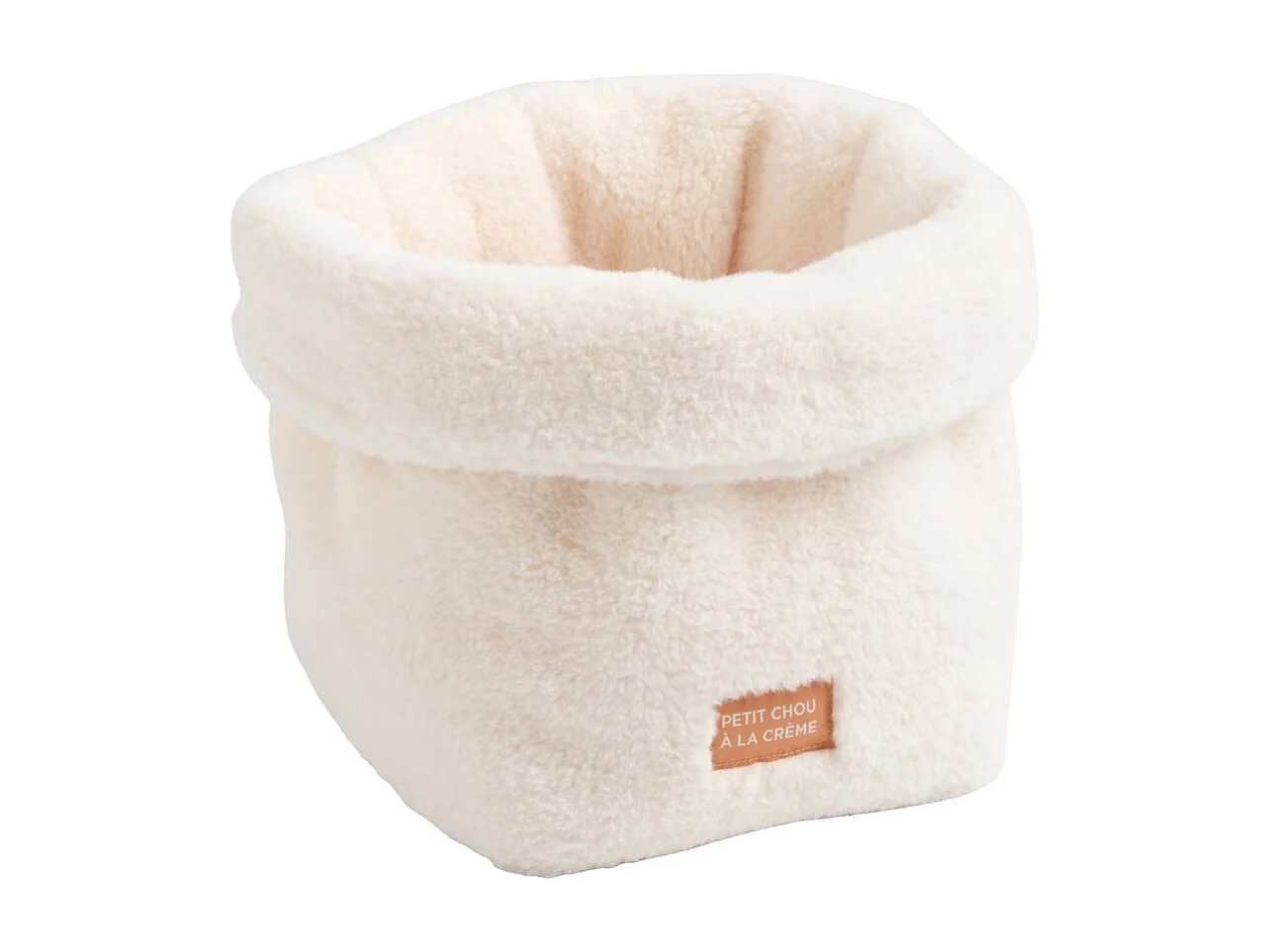 Panière de rangement en sherpa PETIT CHOU - Sauthon