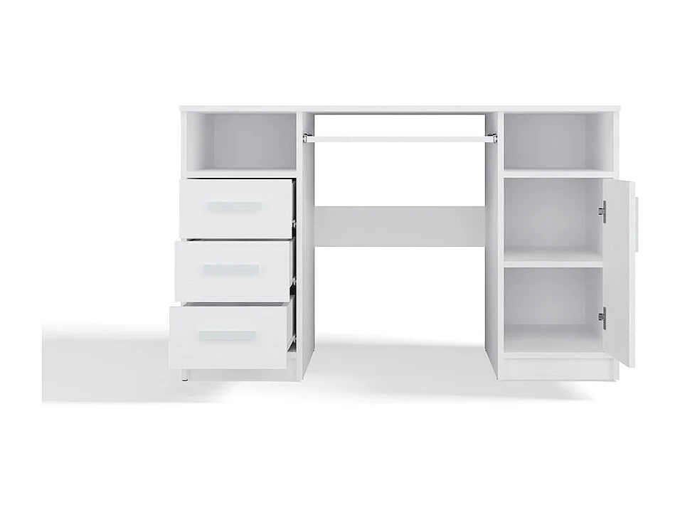 Bureau, blanc, 120 x 75 x 60 cm