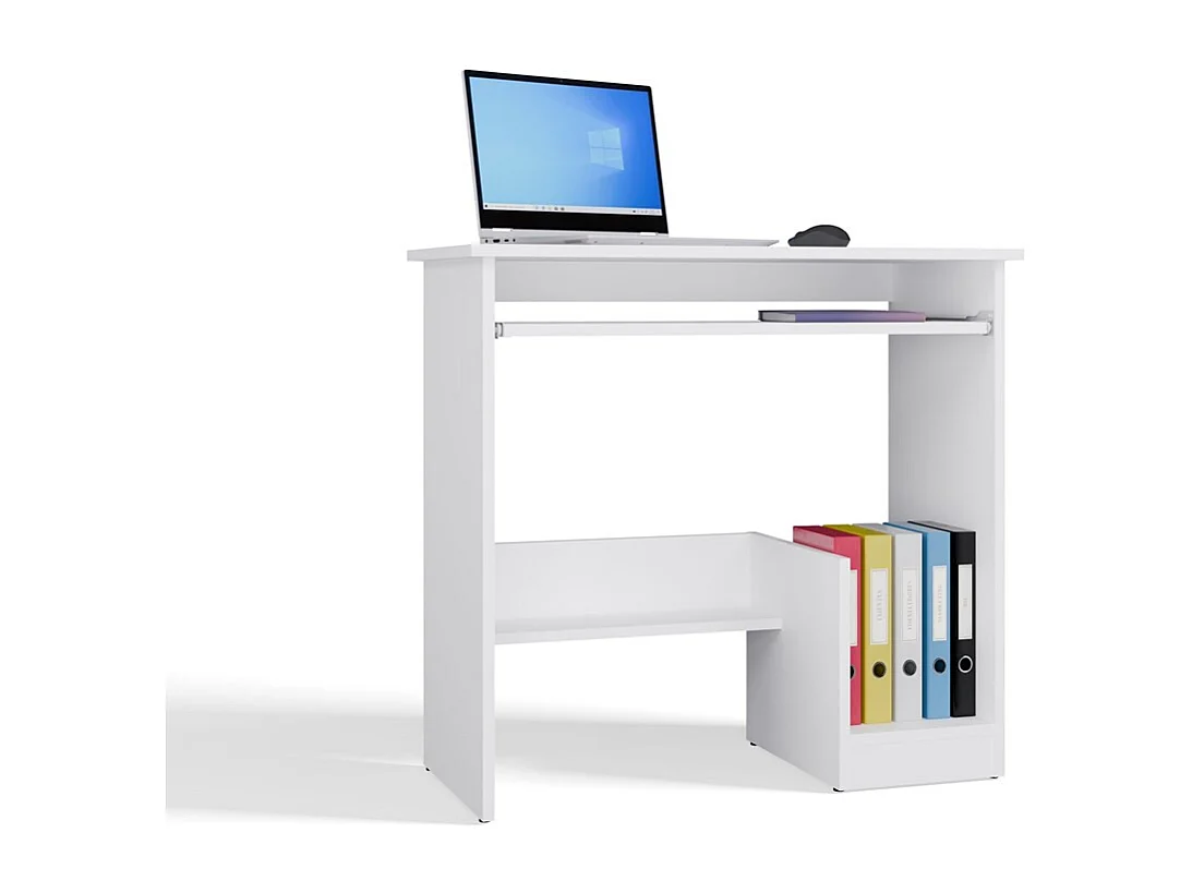 Bureau, blanc, 80 x 75 x 40 cm