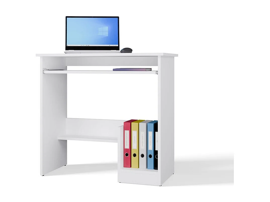 Bureau, blanc, 80 x 75 x 40 cm