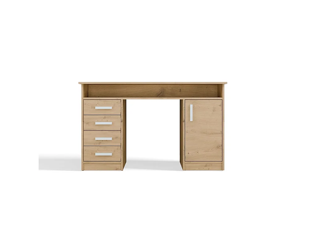 Bureau, chêne Artisan, 125 x 75 x 55 cm