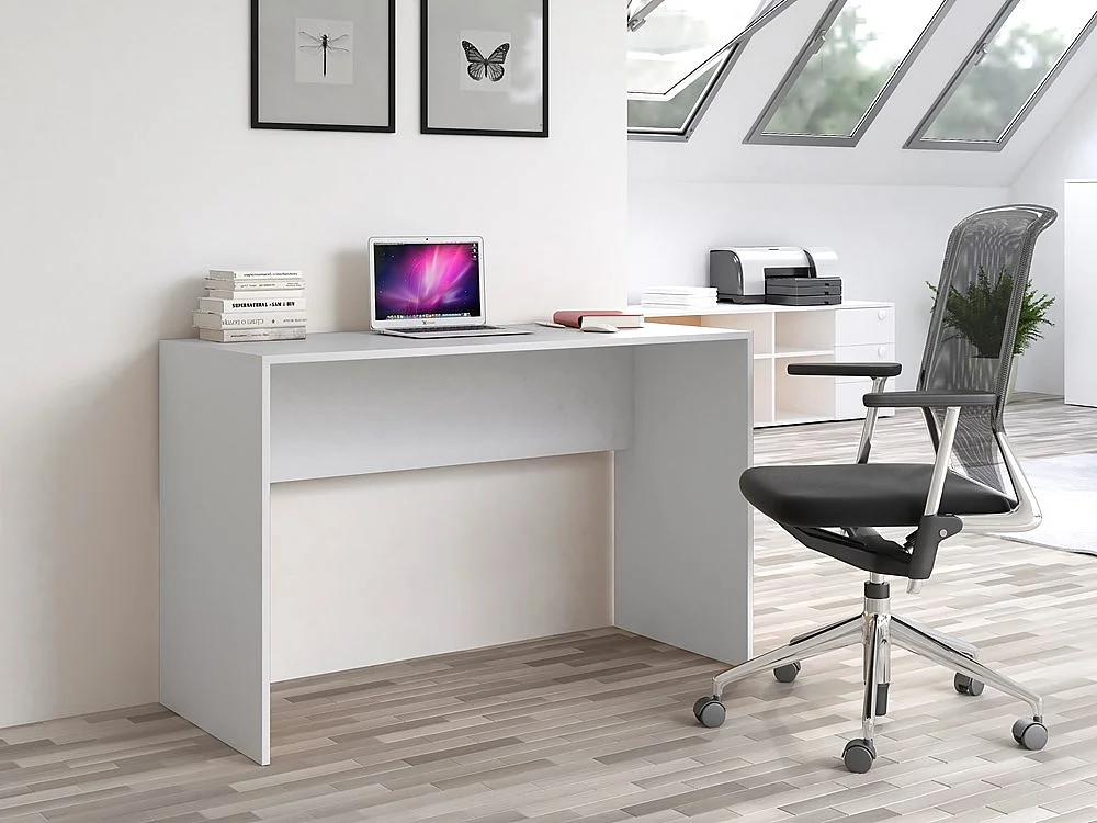 Bureau, blanc, 120 x 76 x 50 cm