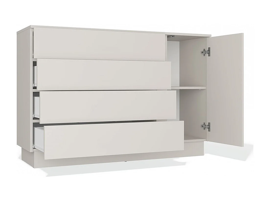 Commode, cachemire / beige, 125 x 84 x 40 cm