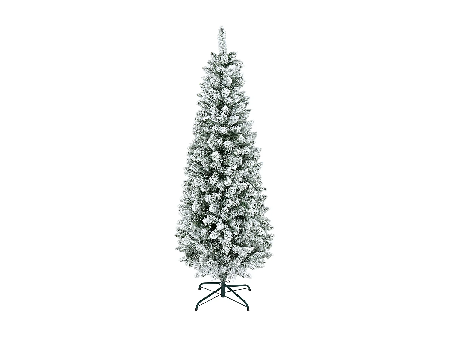 Albero di natale artificiale 182.88 cm con 479 rami innevati verde