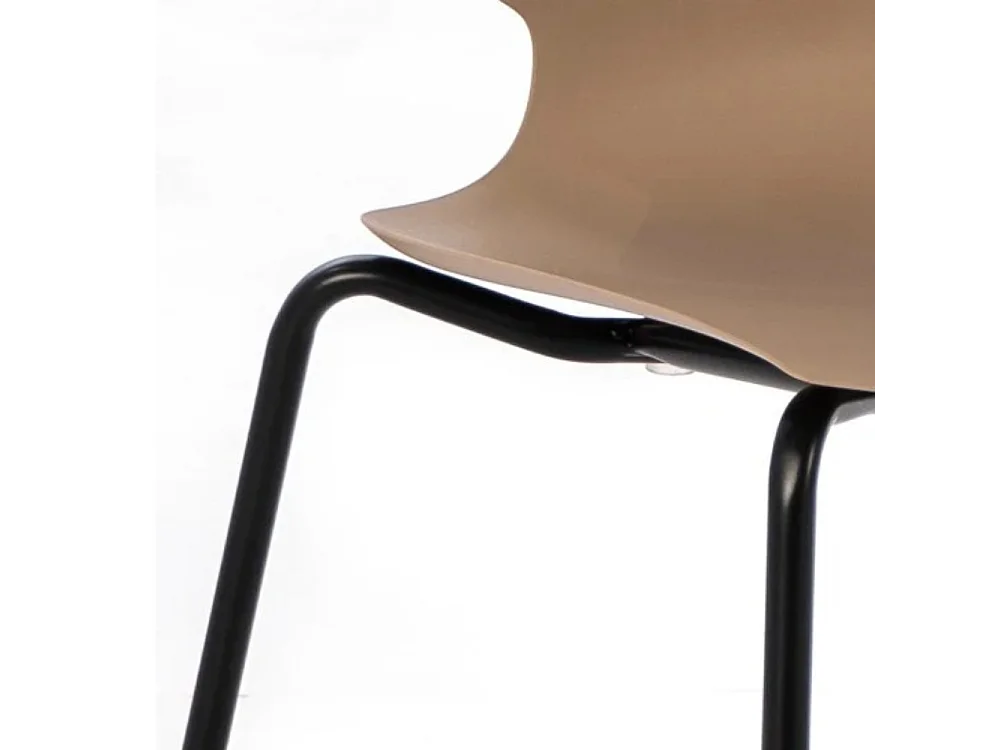 Elite, Set di 4 Sedia in polipropilene (50cm X 51cm H. 77cm)